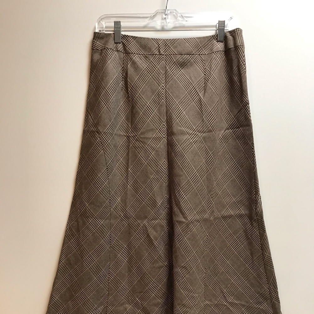 Talbots plaid skirt